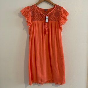 Aerie Coral Dress NWT